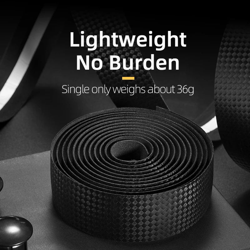 ROCKBROS Road Bike Handlebar Tape - Non-Slip Shock Absorbing