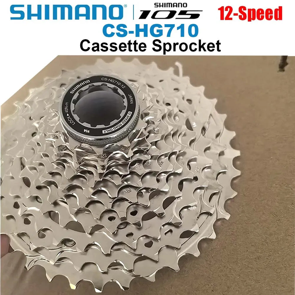 Shimano Compatible 12 Speed Road Cassette - 105/Ultegra Style 11-30T 11-34T 11-36T HG Freehub