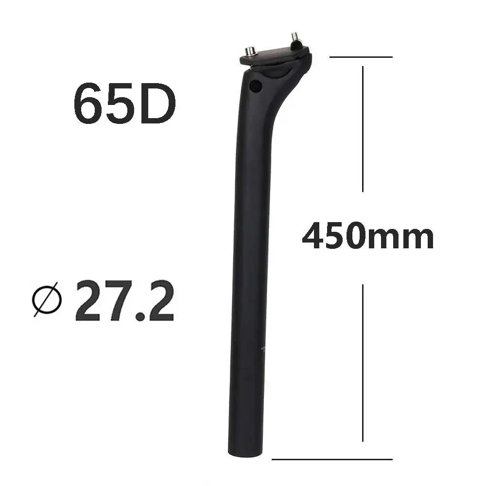 Ultralight Carbon Seatpost 20mm Setback - 150g Full Carbon Road/MTB Bike Seat Post 25.4-31.6mm