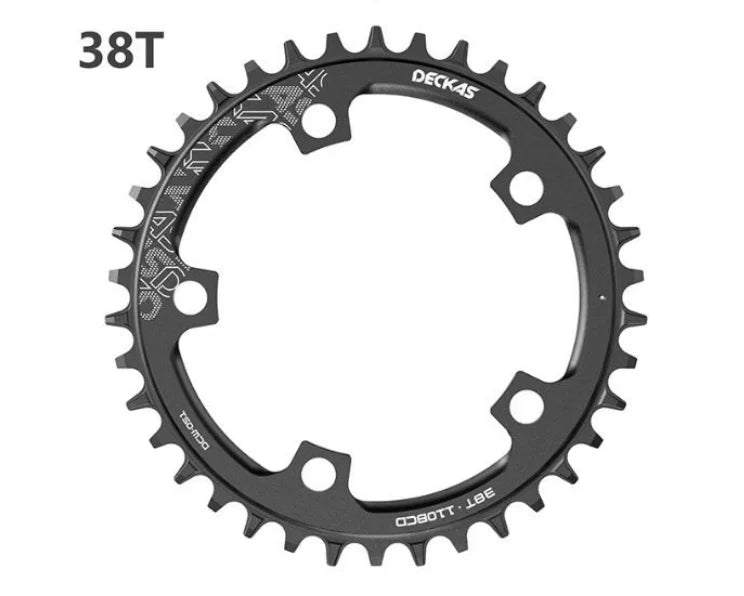 Deckcas Narrow Wide Chainring 110BCD 36T-52T - Road/MTB Compatible