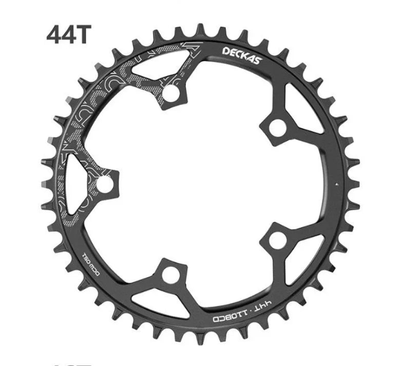Deckcas Narrow Wide Chainring 110BCD 36T-52T - Road/MTB Compatible