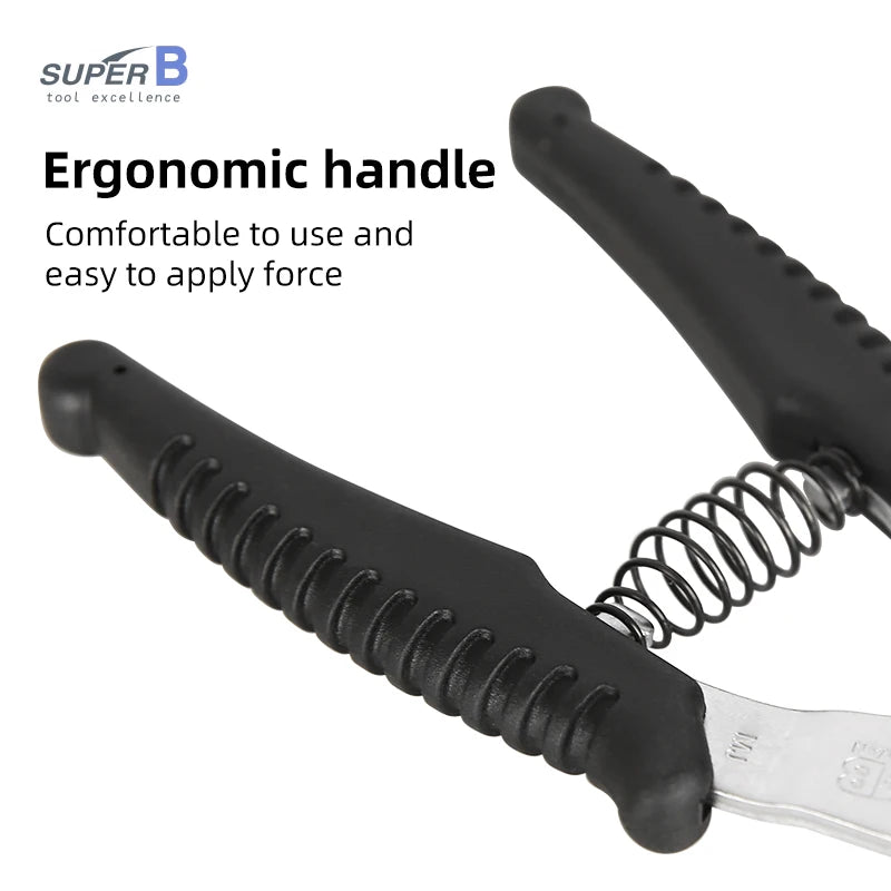 SUPER B TB-3323 Chain Link Pliers – Quick Chain Removal & Installation Tool for MTB/Road Bike