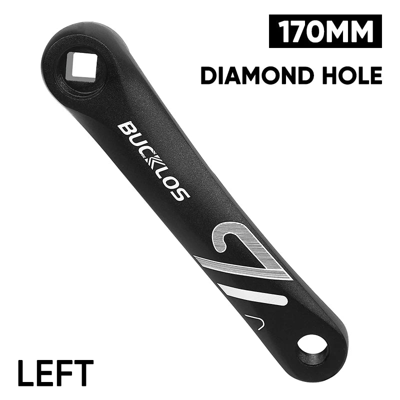 BUCKLOS Ultralight Aluminum Crank Arms 152/170/175mm - MTB/Road Bike Spinning Cranks Repair Parts