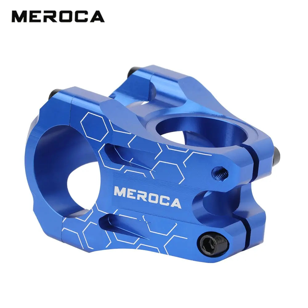 MEROCA MTB Stem 31.8x35mm - High-Strength Short Aluminum Alloy Handlebar Stem for Downhill/Road/Racing Bike