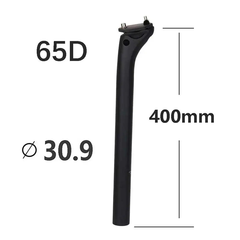 Ultralight Carbon Seatpost 20mm Setback - 150g Full Carbon Road/MTB Bike Seat Post 25.4-31.6mm