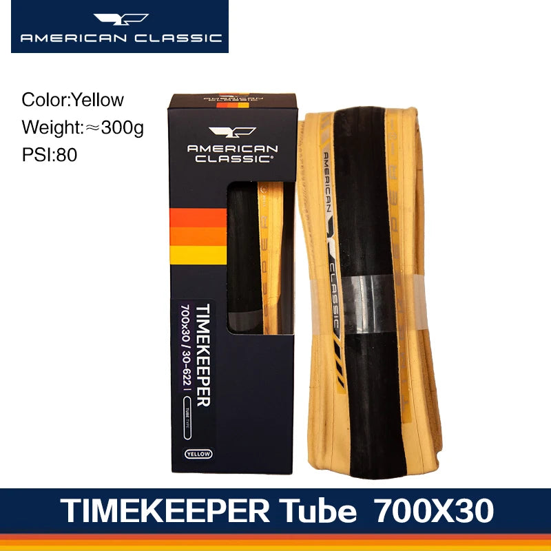 American Classic Timekeeper Tubeless Road Tire - 700x25/28/30C Ultralight
