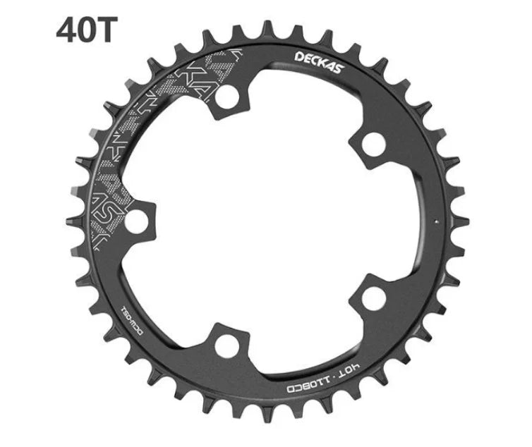 Deckcas Narrow Wide Chainring 110BCD 36T-52T - Road/MTB Compatible