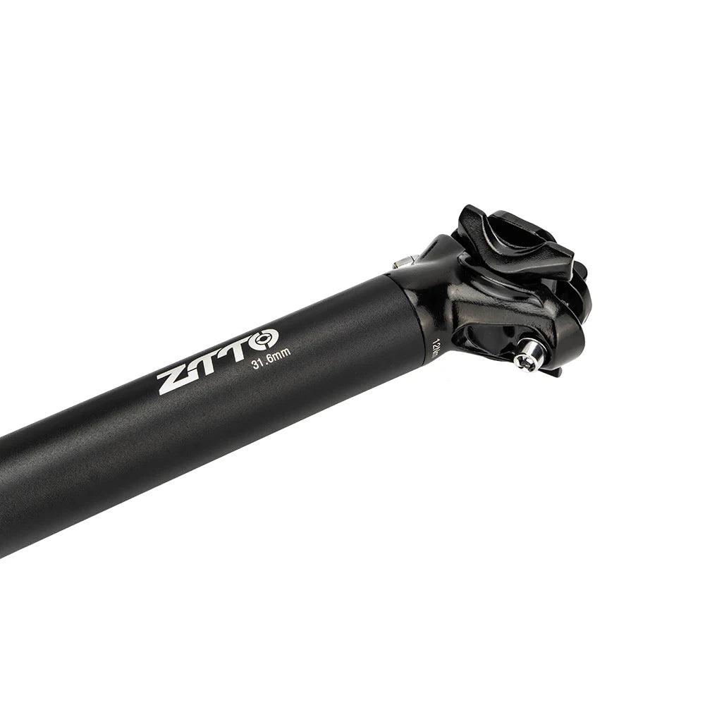 ZTTO Bicycle Seat Post Offset Head Seatpost Superlight Aluminum Alloy MTB Road Cycling Bike Saddle Tube 27.2 28.6 31.6 350mm