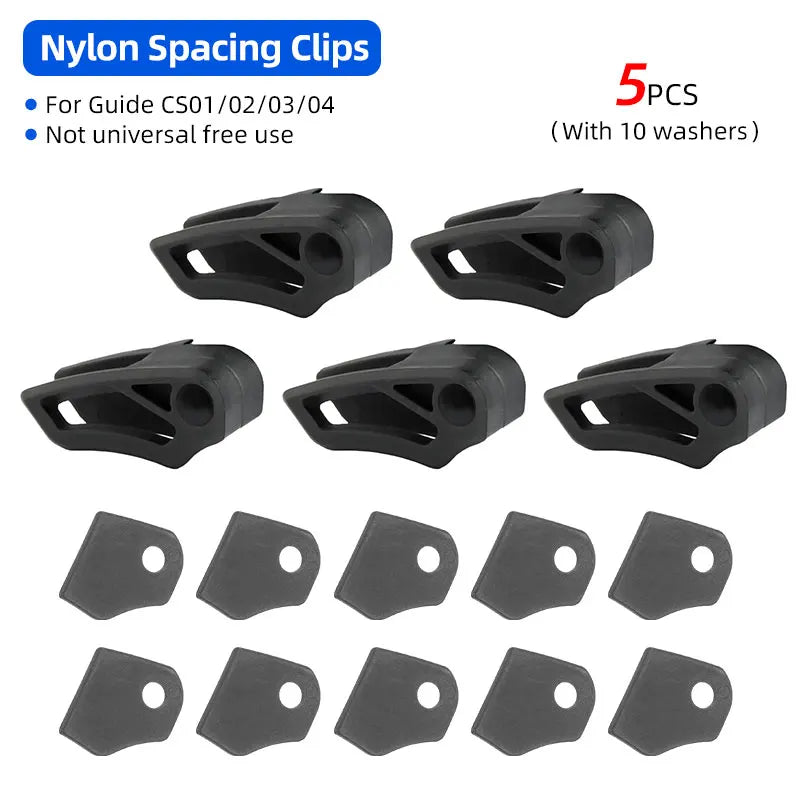 Bike Chain Guide MTB 1X System – ISCG 03/05 & BB/Post Mount CNC Anodized Wide Narrow Chain Guide