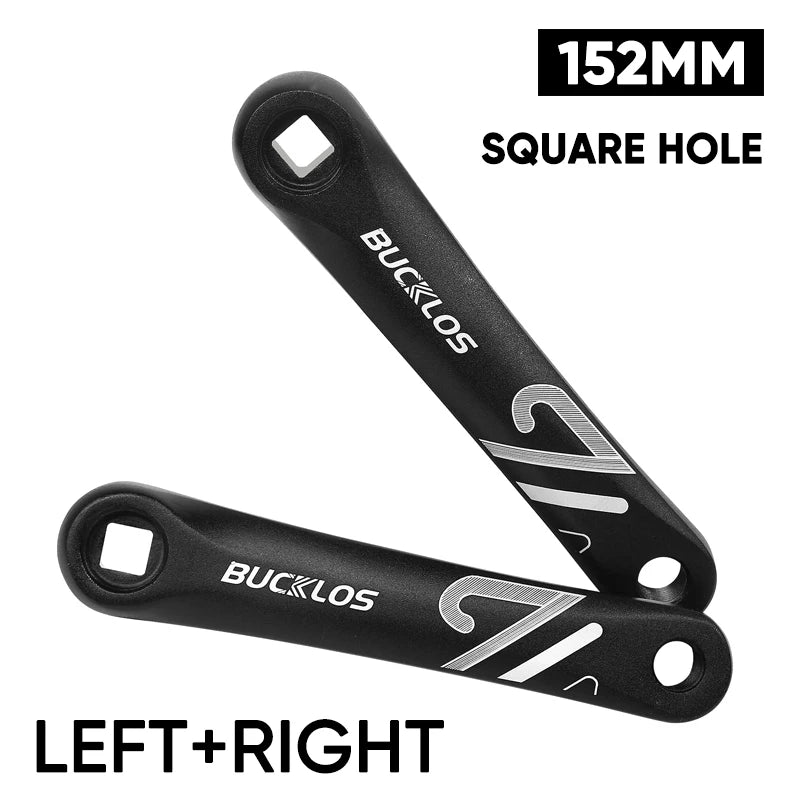 BUCKLOS Ultralight Aluminum Crank Arms 152/170/175mm - MTB/Road Bike Spinning Cranks Repair Parts