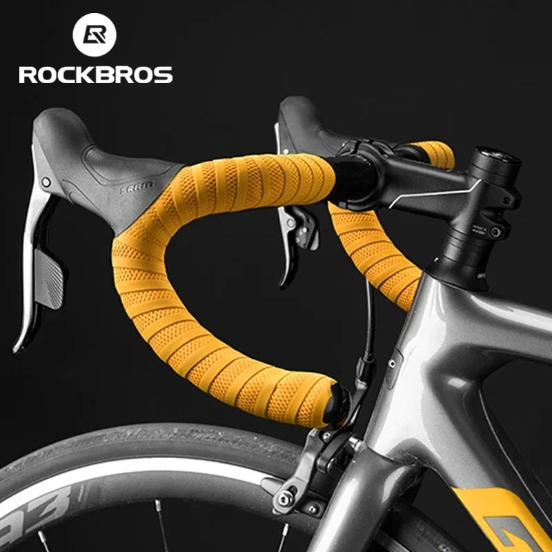 ROCKBROS Road Bike Handlebar Tape - Non-Slip Shock Absorbing