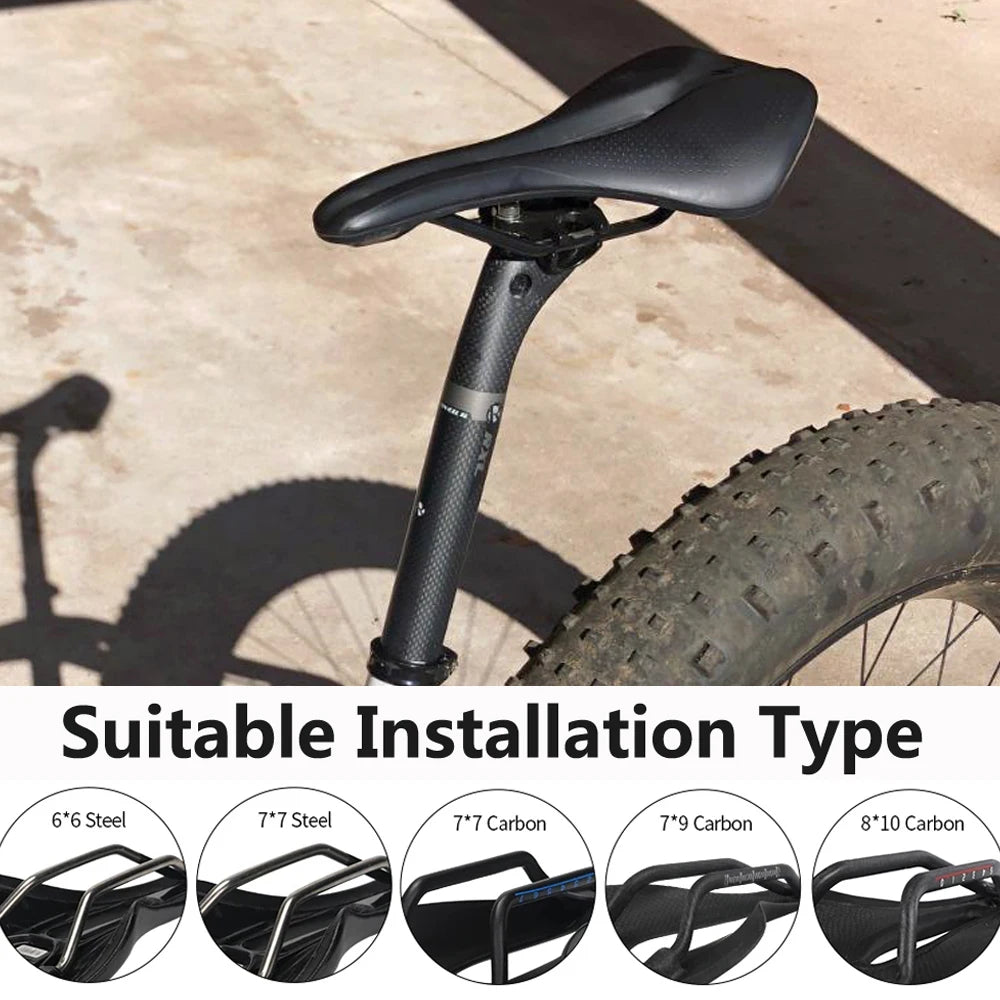 RXL SL Carbon Seatpost 25mm Offset - 3K Matte Ultralight Road/MTB Bike Seat Tube 27.2/30.8/31.6mm 350/400mm