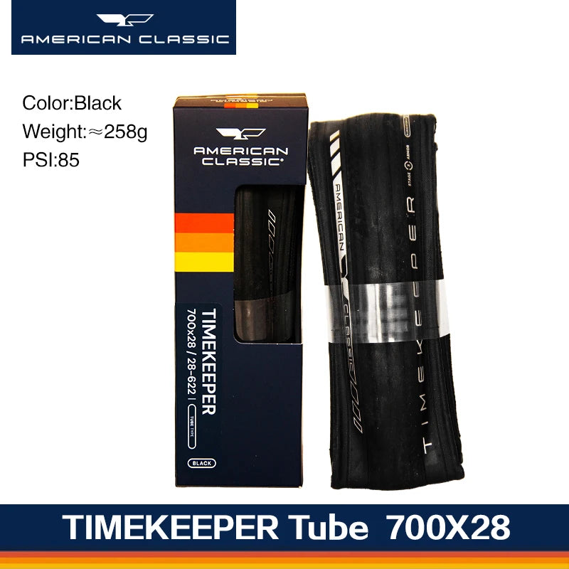 American Classic Timekeeper Tubeless Road Tire - 700x25/28/30C Ultralight